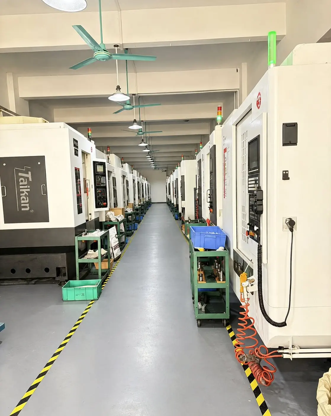 OPTCJ machining floor