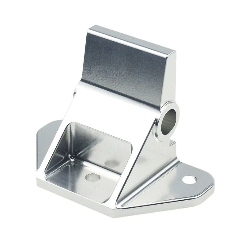 CNC machined aluminum bracket